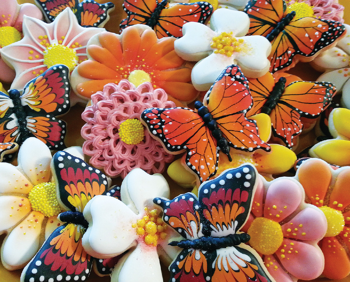 Butterfly Cookies Dessert & Sweets Jigsaw Puzzle