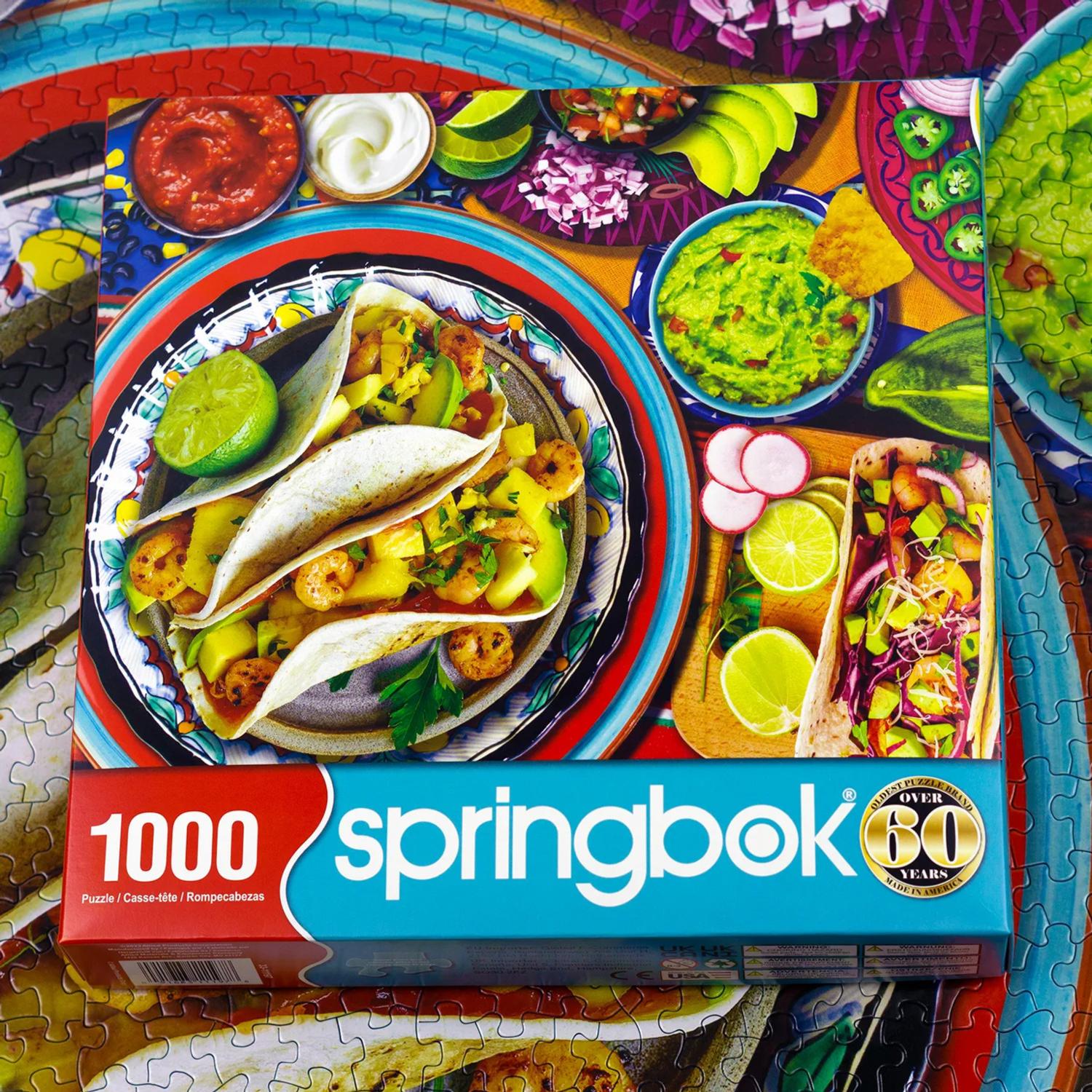 Taco Table, 1000 Pieces, Springbok | Puzzle Warehouse