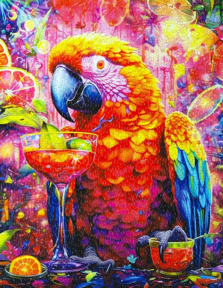 Paradise Parrot - 1000 Piece Jigsaw Puzzle by Springbok