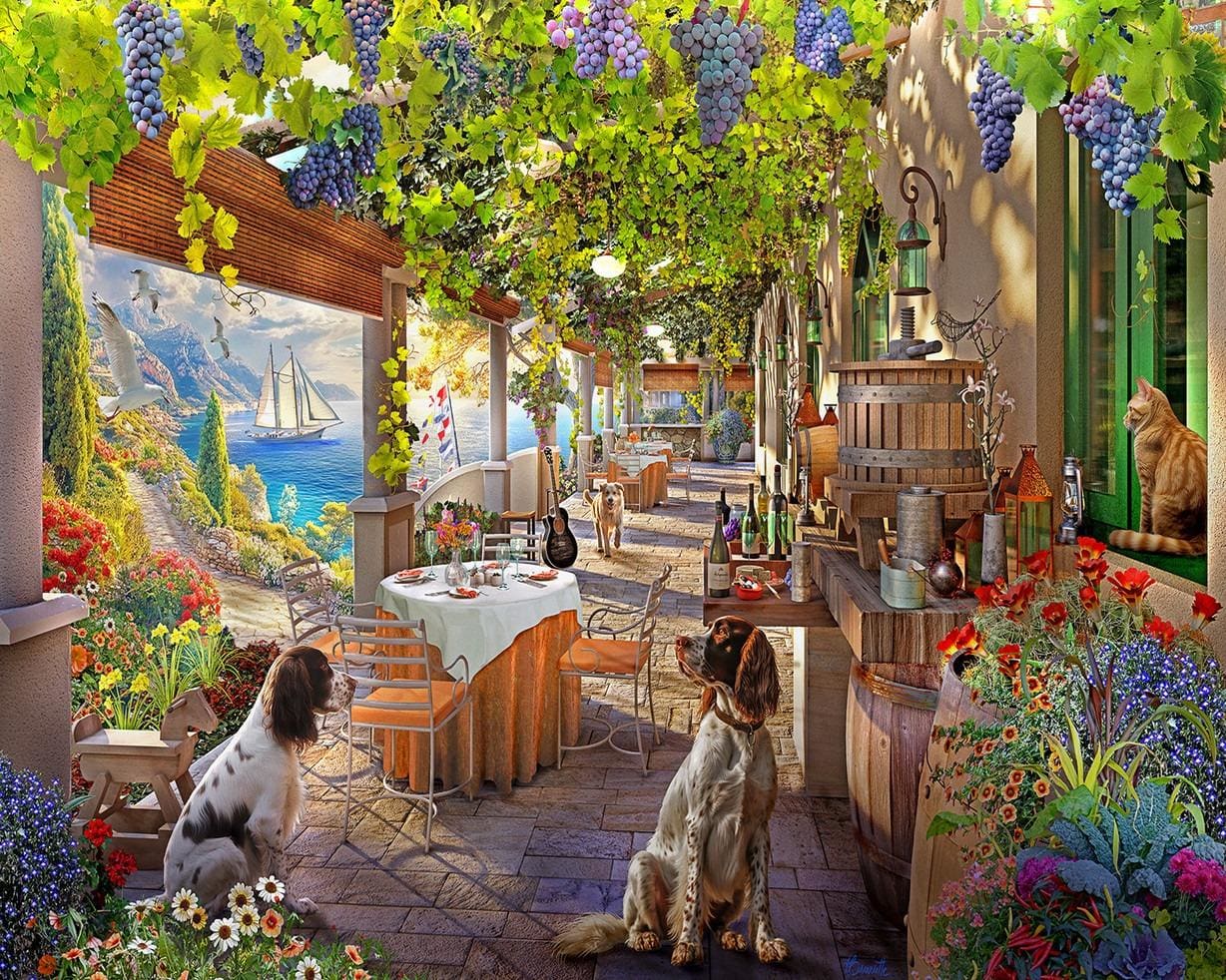 Vineyard Porch Europe