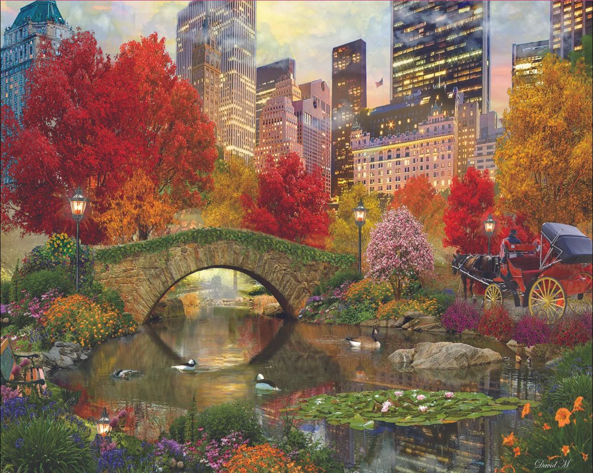 Central Park Paradise New York Jigsaw Puzzle