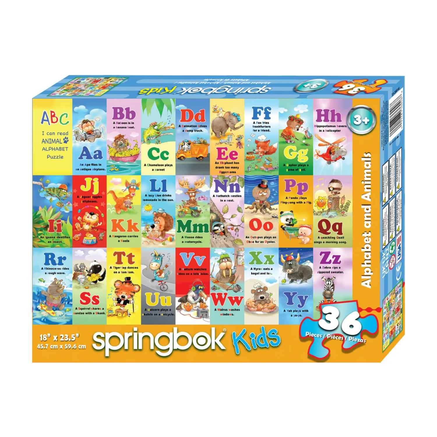 Alphabet and Animals Educational