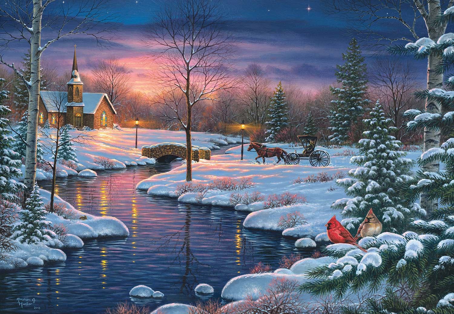 Puzzle Collector - Holy Night - Scratch and Dent Winter