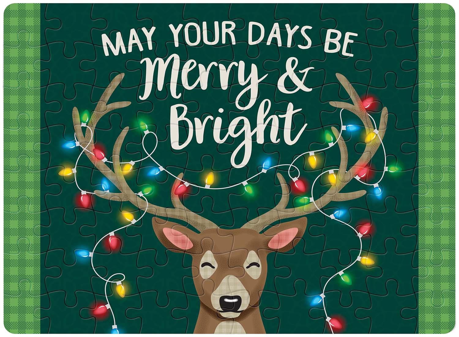 Merry & Bright, 80 Pieces, Carson Puzzle Warehouse