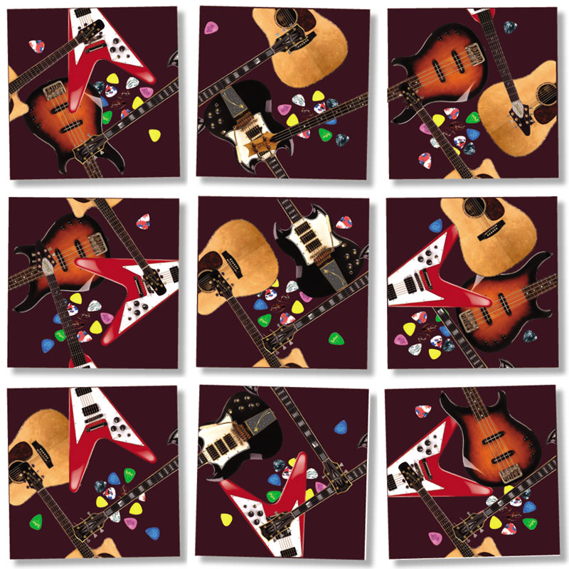 Guitars Music Jigsaw Puzzle