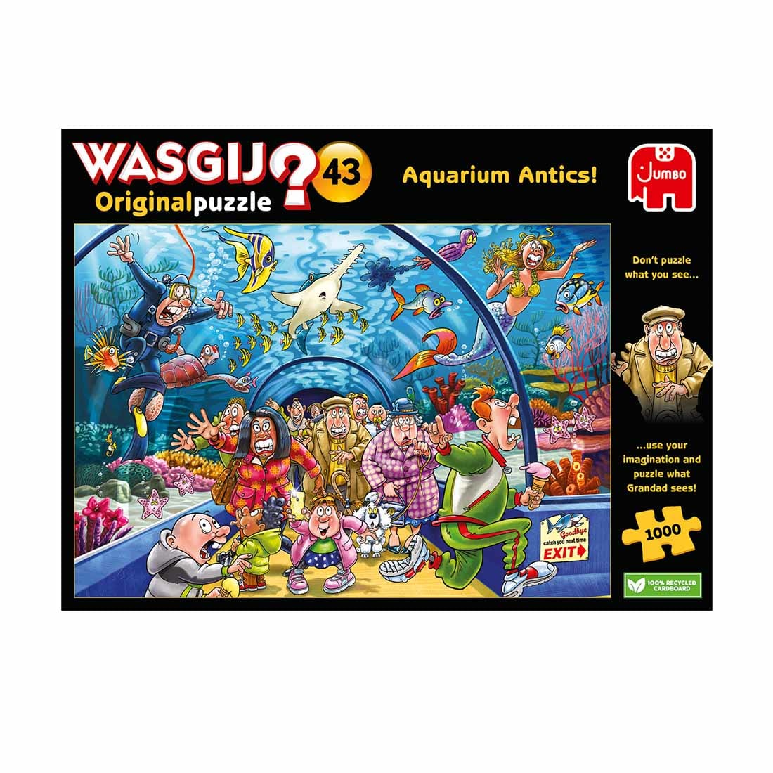 Wasgij Original 43: Aquarium Antics! People