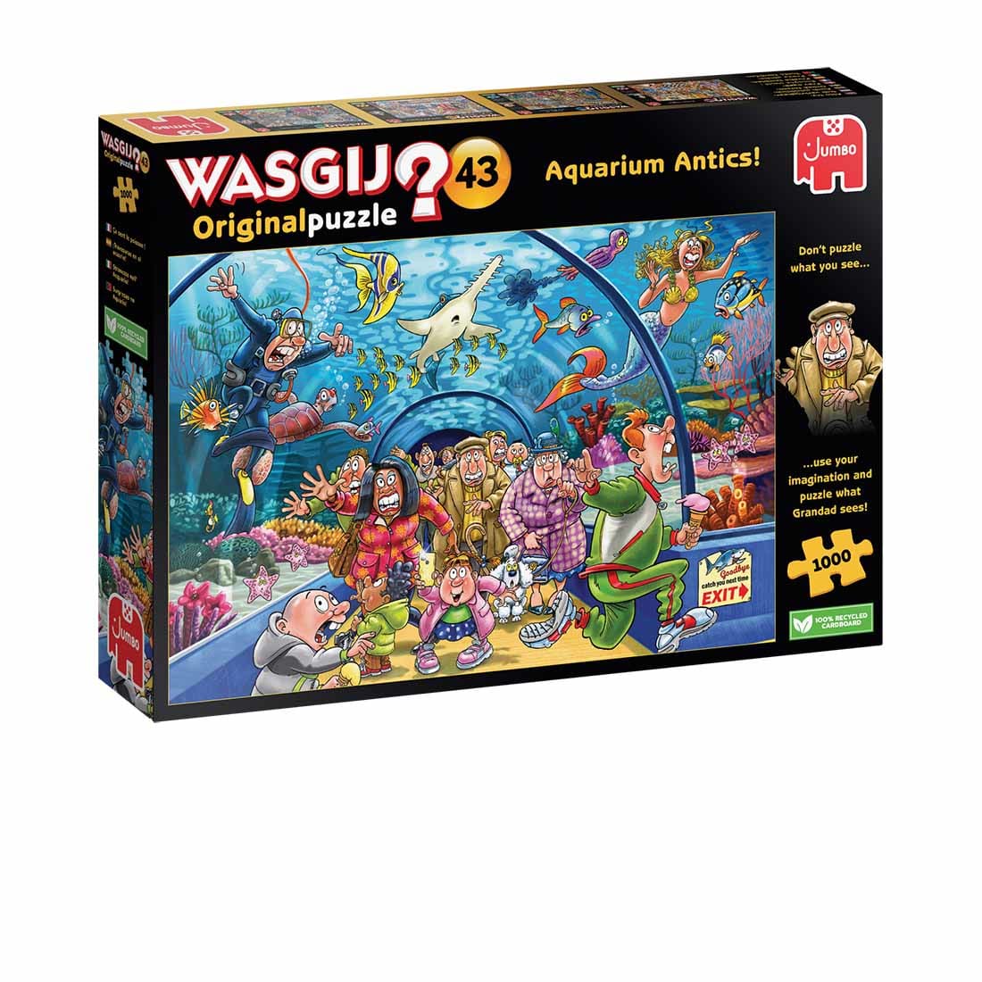 Wasgij Original 43: Aquarium Antics! People
