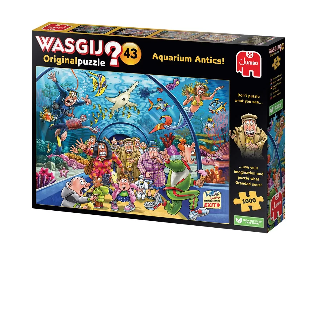 Wasgij Original 43: Aquarium Antics! People
