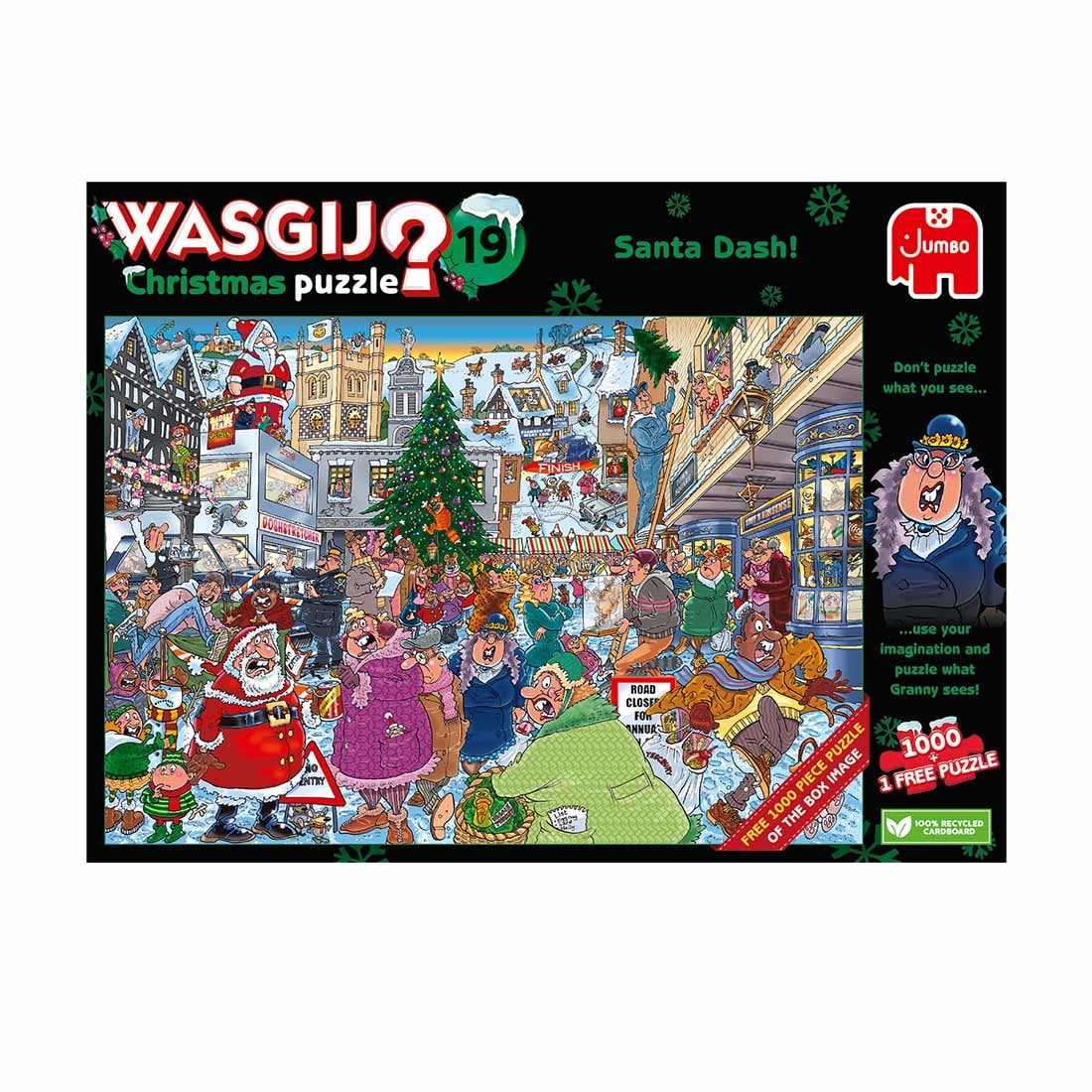 Wasgij Christmas 19: Santa Dash People
