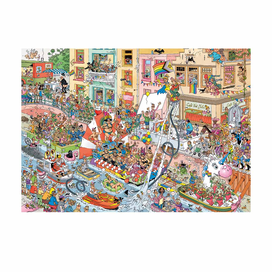 Everyday Heroes Police & Fire Jigsaw Puzzle By Galison