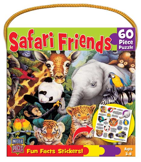 Animals of India Jungle Animals Children's Puzzles By Ravensburger