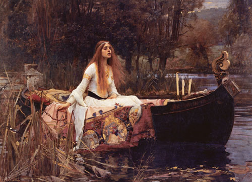 The Lady of Shalott - Scratch and Dent Fine Art Jigsaw Puzzle
