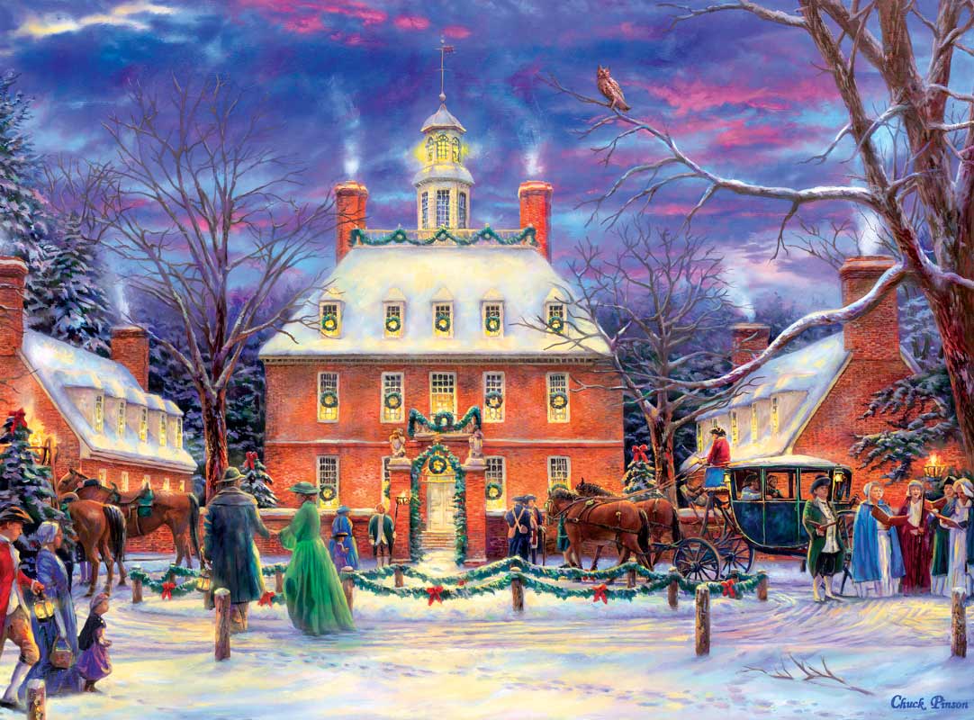 Governor's Party - Scratch and Dent Winter Jigsaw Puzzle
