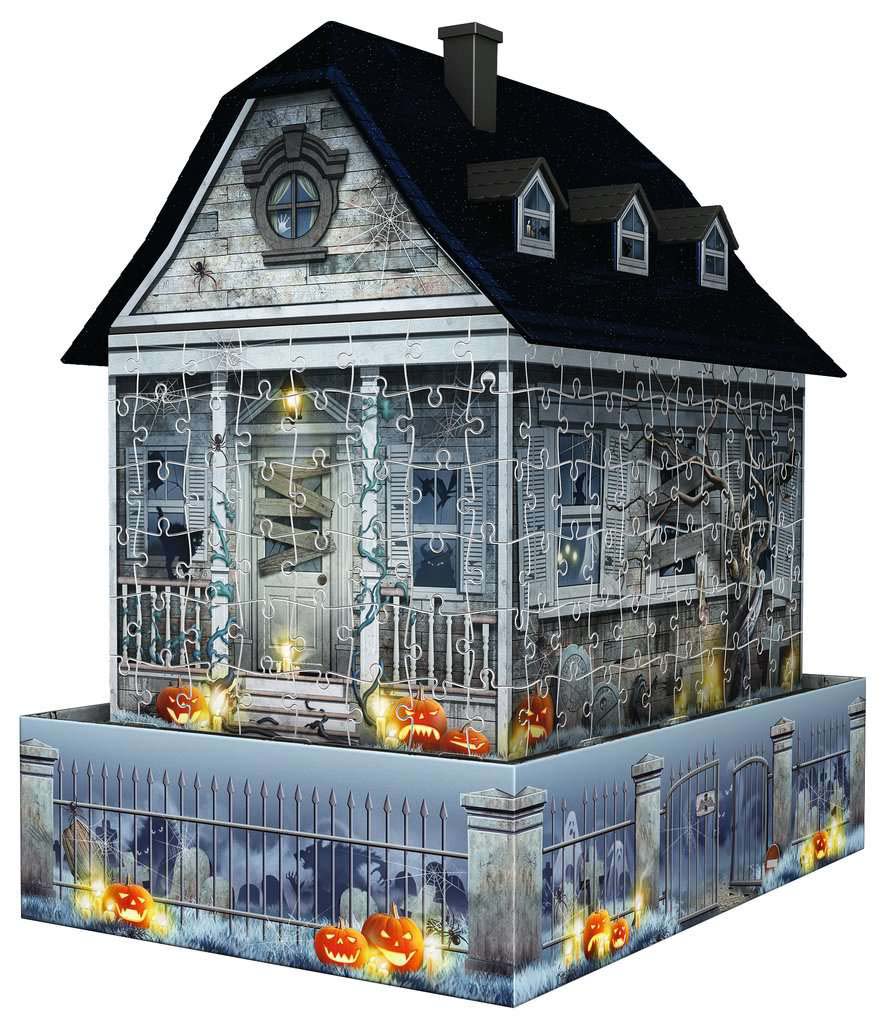 Haunted House - Night Edition Halloween Jigsaw Puzzle