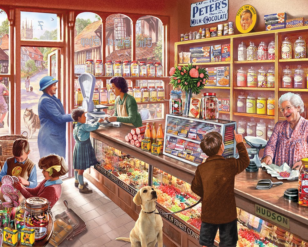 Big Al's Diner - Scratch and Dent Nostalgic & Retro Jigsaw Puzzle By RoseArt