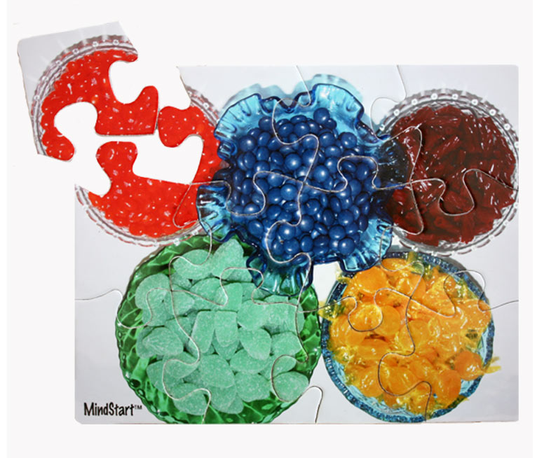 Candy (12pc) - Scratch and Dent Candy Jigsaw Puzzle