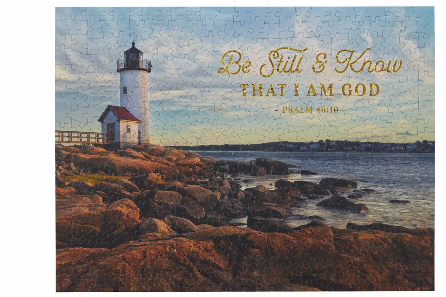 Be Still Ps. 46:10 Religious Jigsaw Puzzle