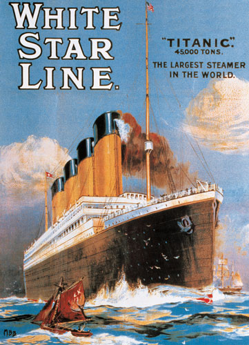 White Star Line Titanic Boat