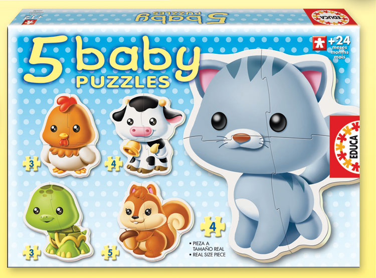 Jungle Babies Animals Multi-Pack By Castorland