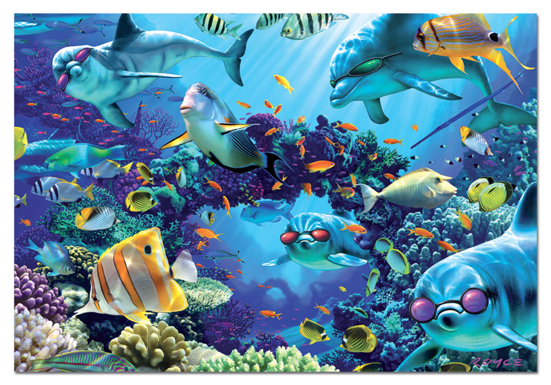 Eight Arms for You Sea Life Jigsaw Puzzle By New York Puzzle Co