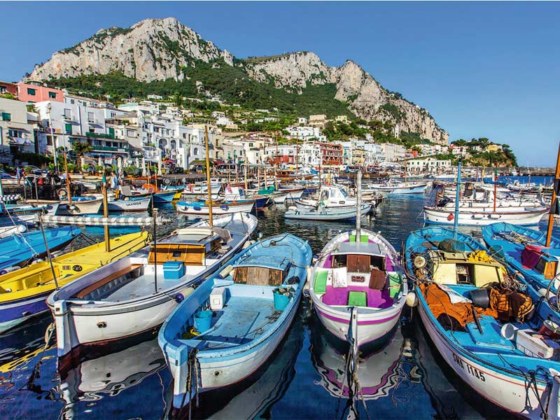 Colorful Marina - Scratch and Dent Travel Jigsaw Puzzle
