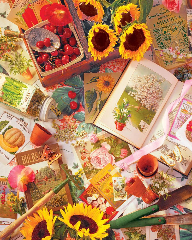 Garden of Paradise Mother's Day Jigsaw Puzzle By Ceaco