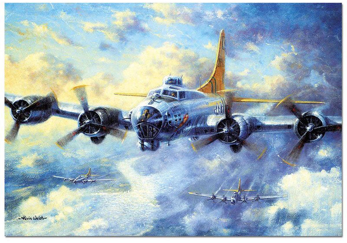 B17G Flying Fortress - Scratch and Dent Plane Jigsaw Puzzle
