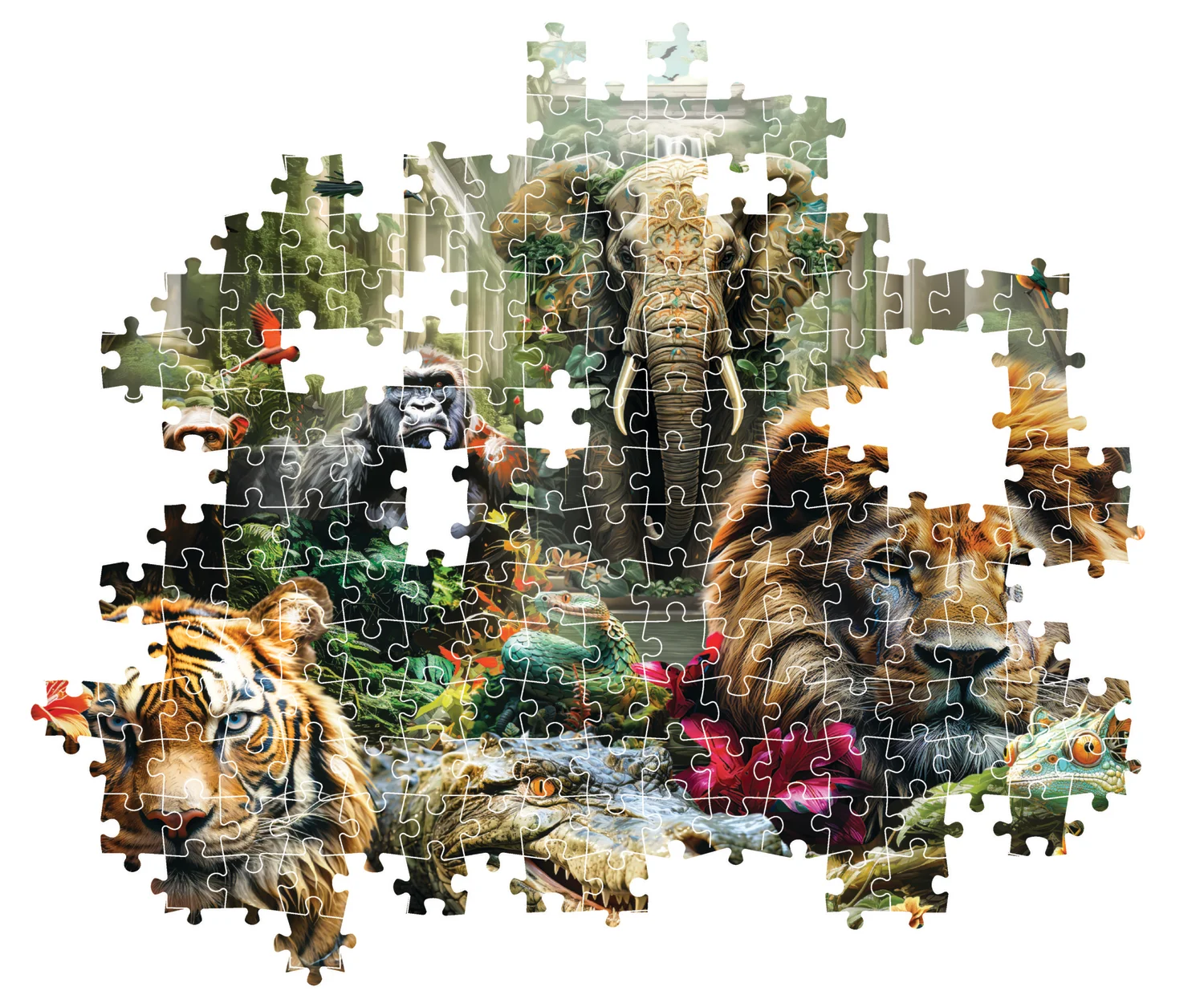 Majestic Jungle Animals