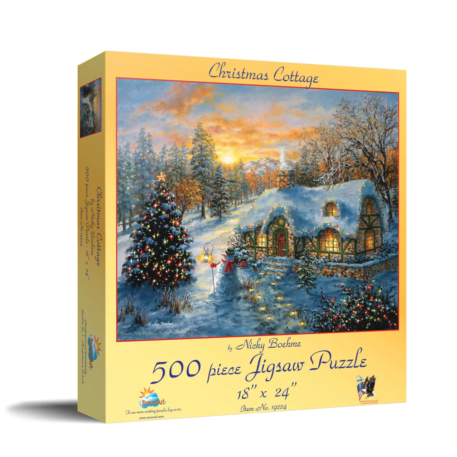 Christmas Cottage Winter