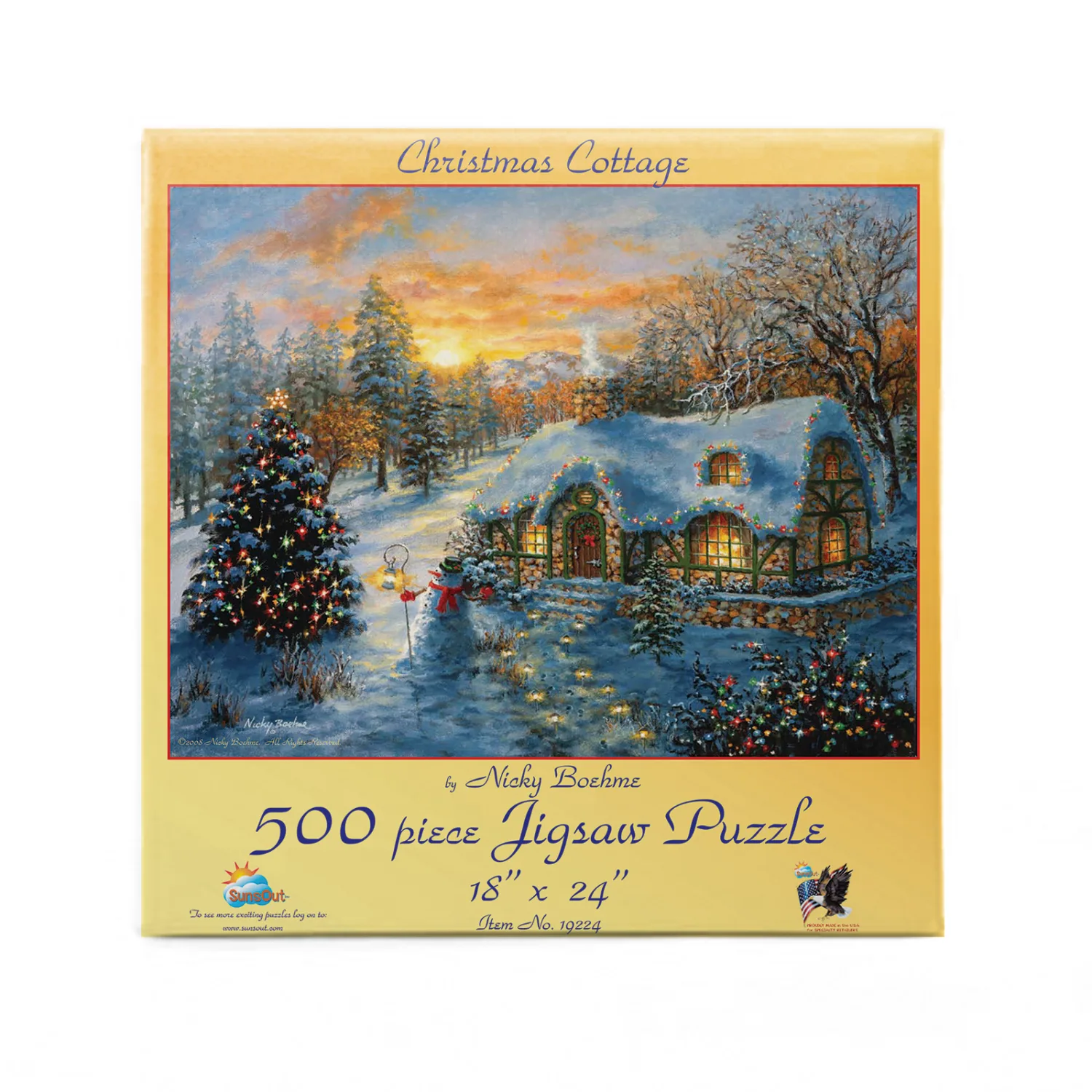 Christmas Cottage Winter