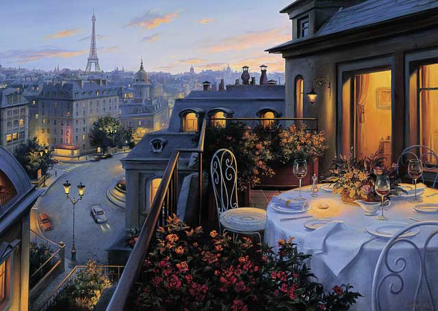 Paris Balcony - Scratch and Dent Travel Jigsaw Puzzle