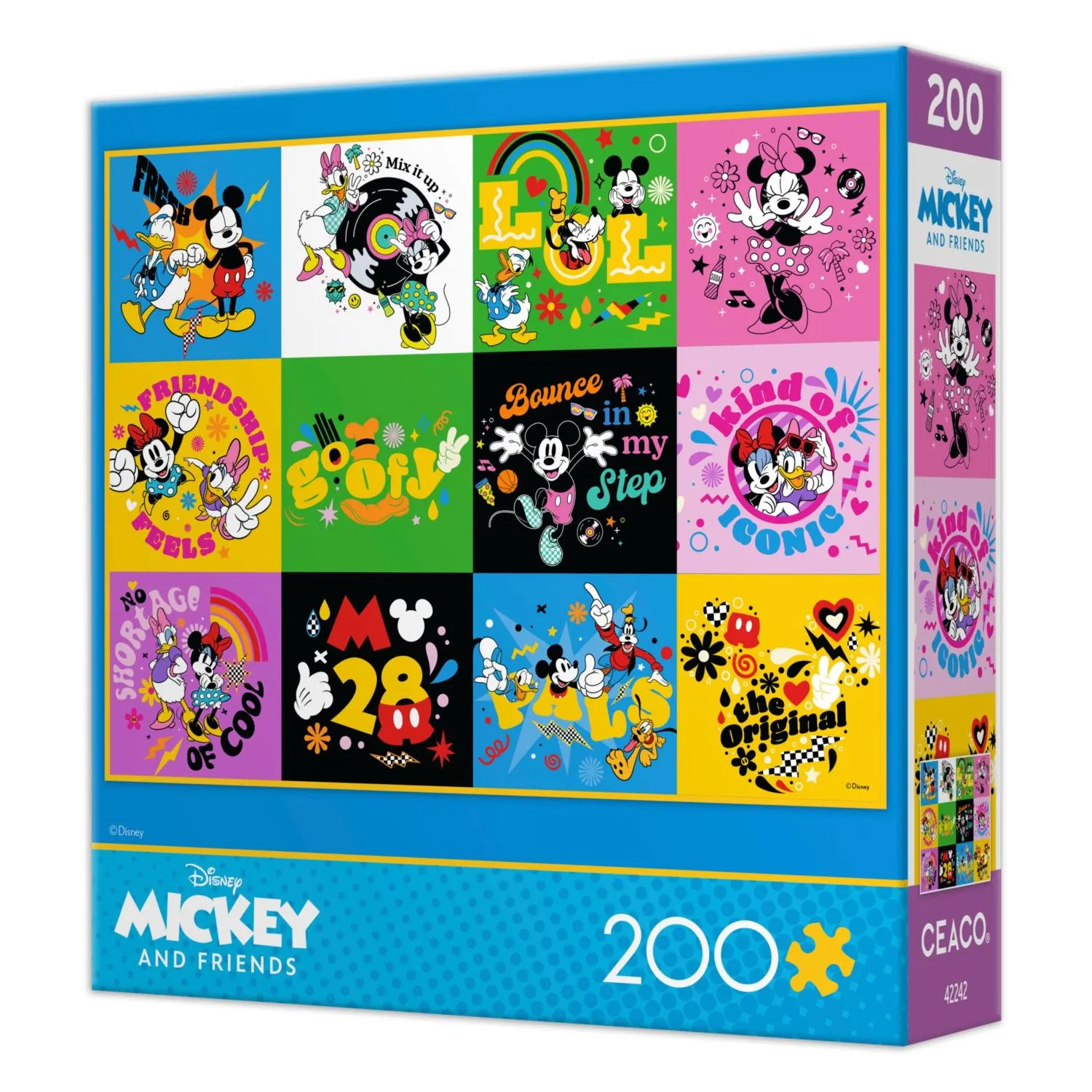 Mickey's Positive Pop Collage Disney