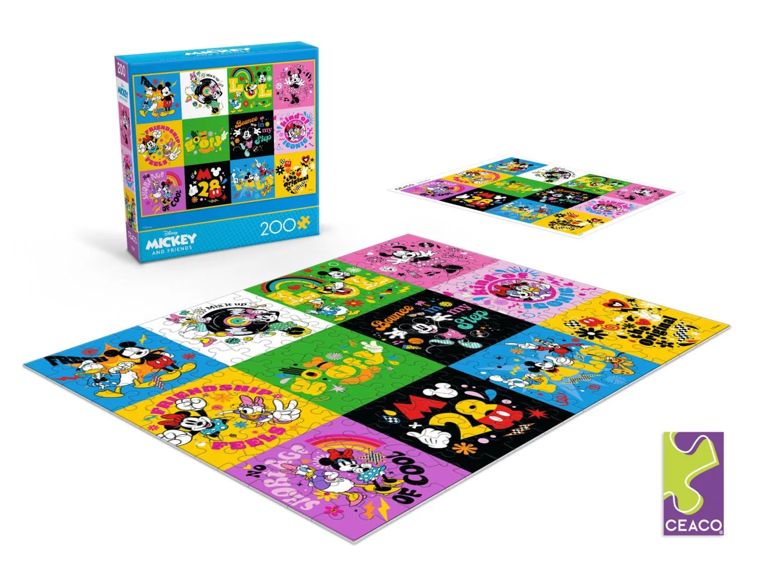 Mickey's Positive Pop Collage Disney
