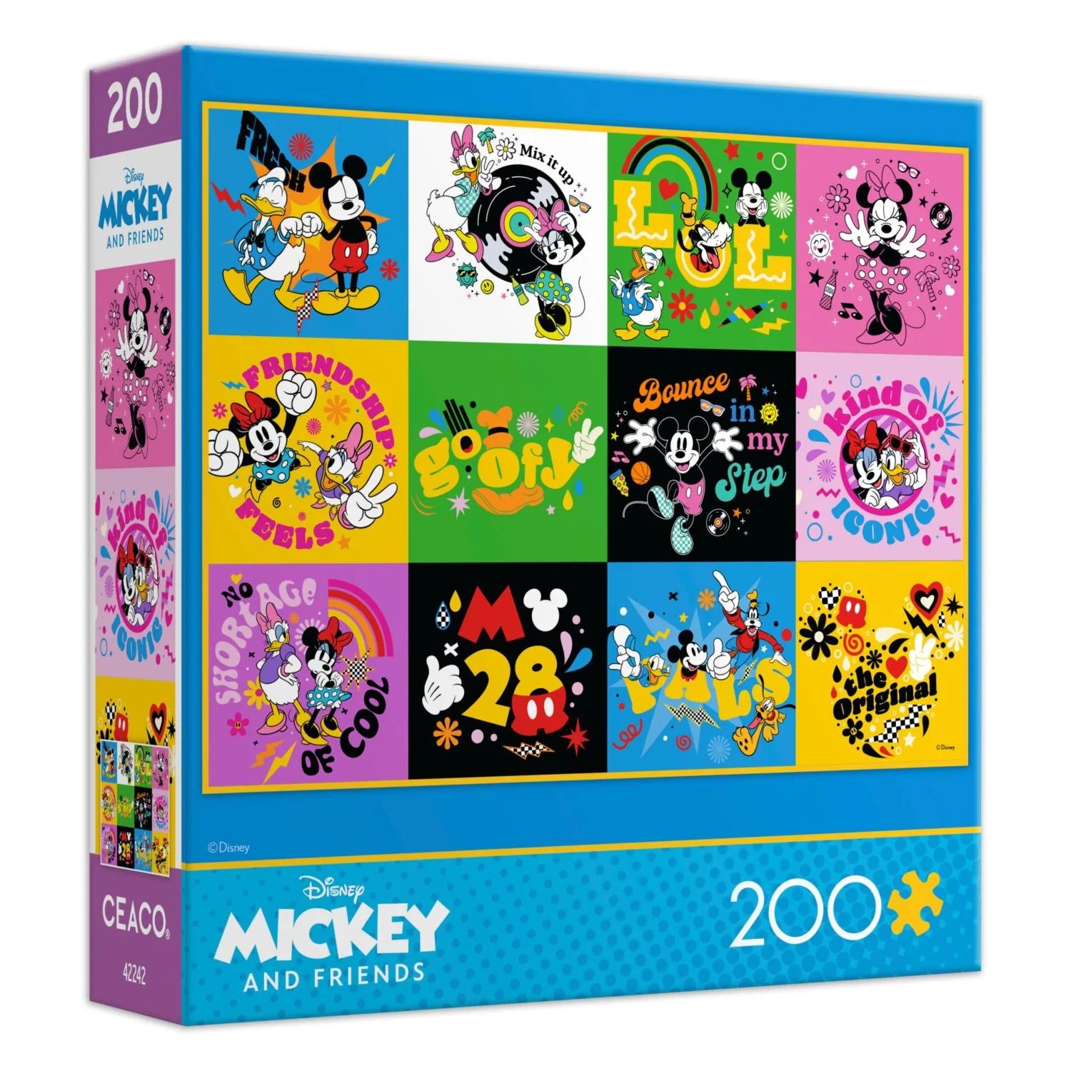 Mickey's Positive Pop Collage Disney