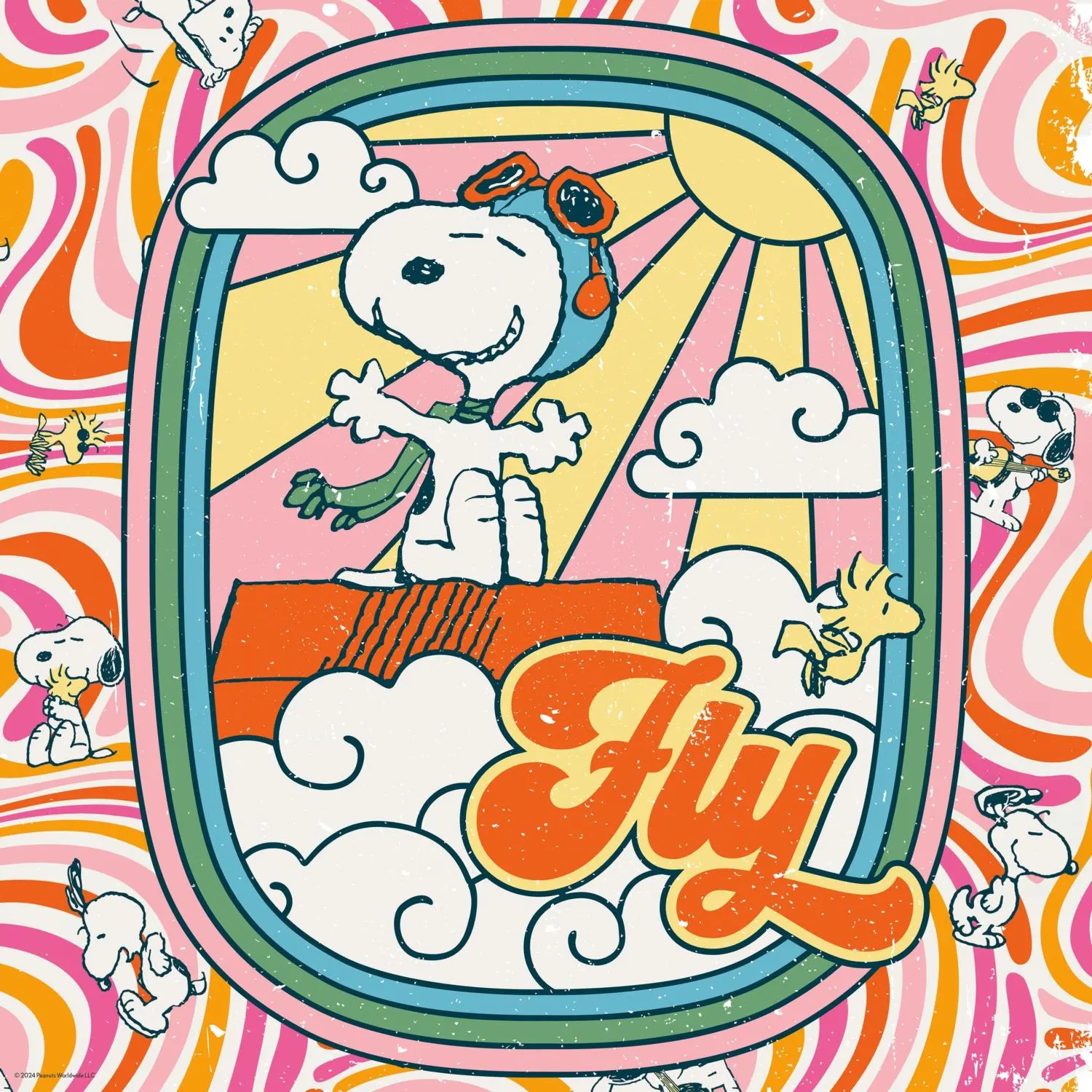 Snoopy Fly Peanuts