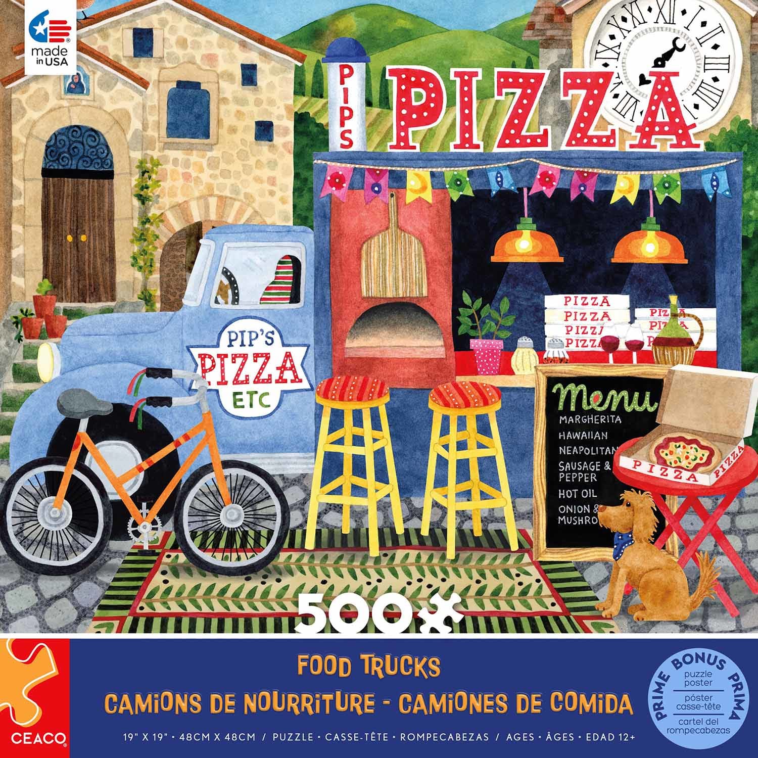 Pips Pizza Truck Food and Drink