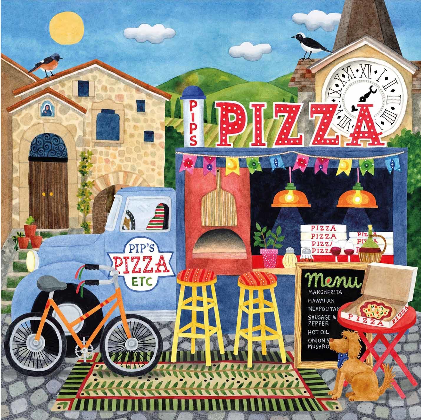 Pips Pizza Truck Food and Drink