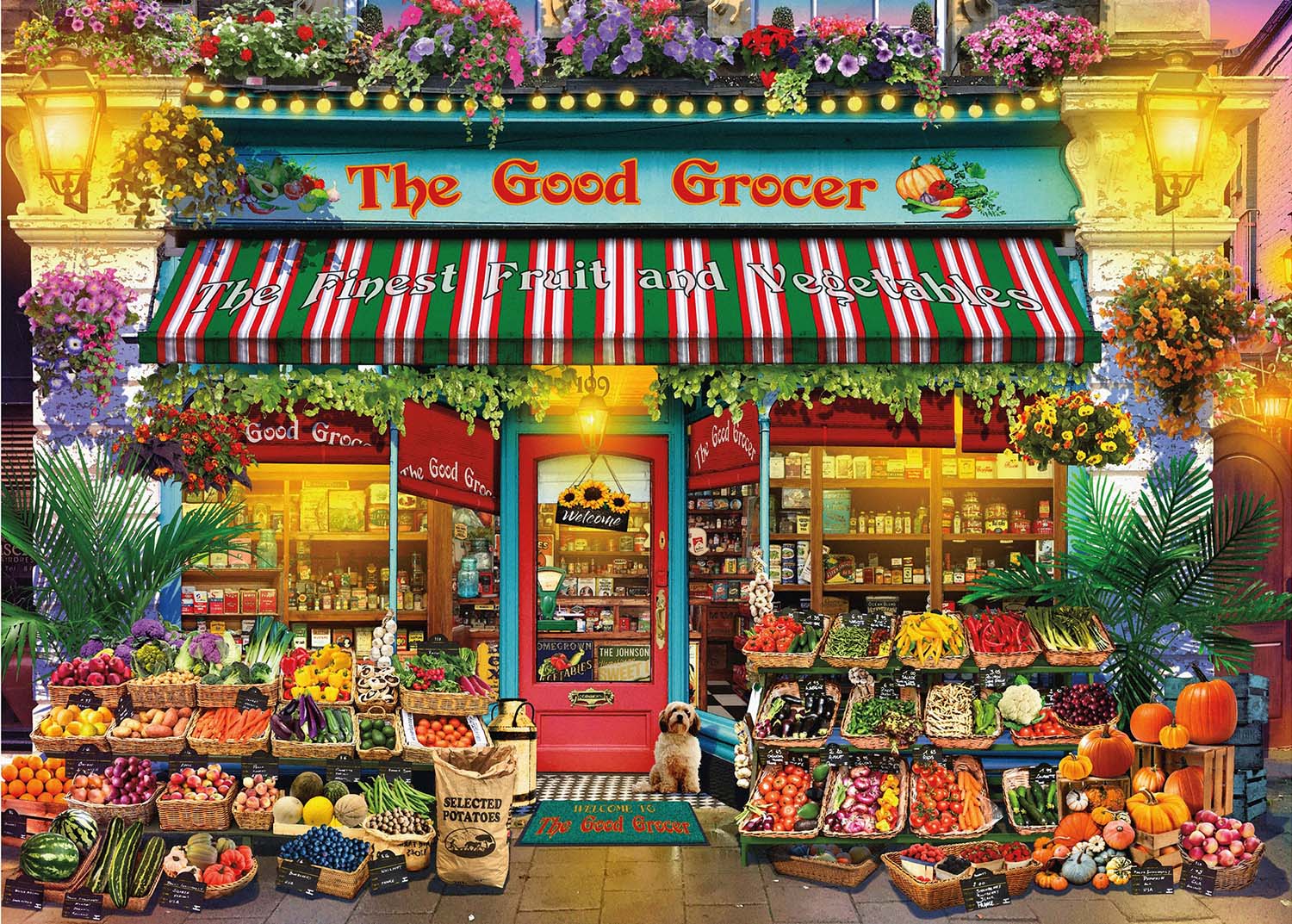 Good Grocer Food and Drink Jigsaw Puzzle
