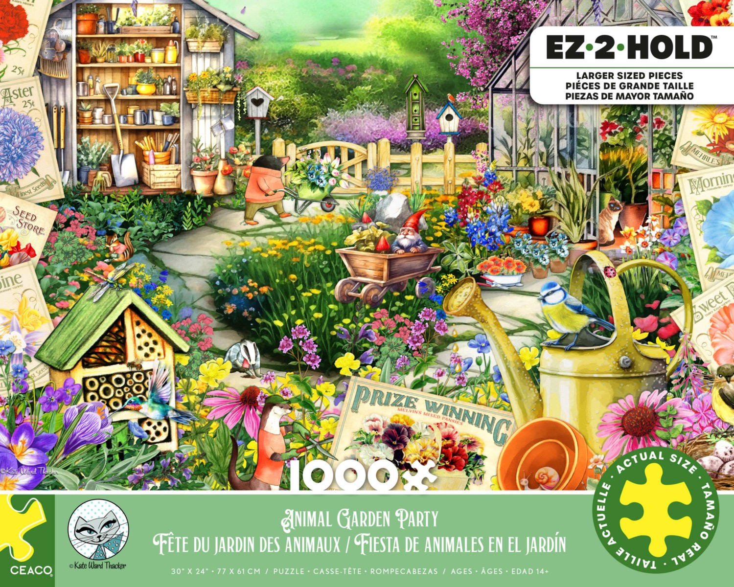 Animal Garden Party Flower & Garden