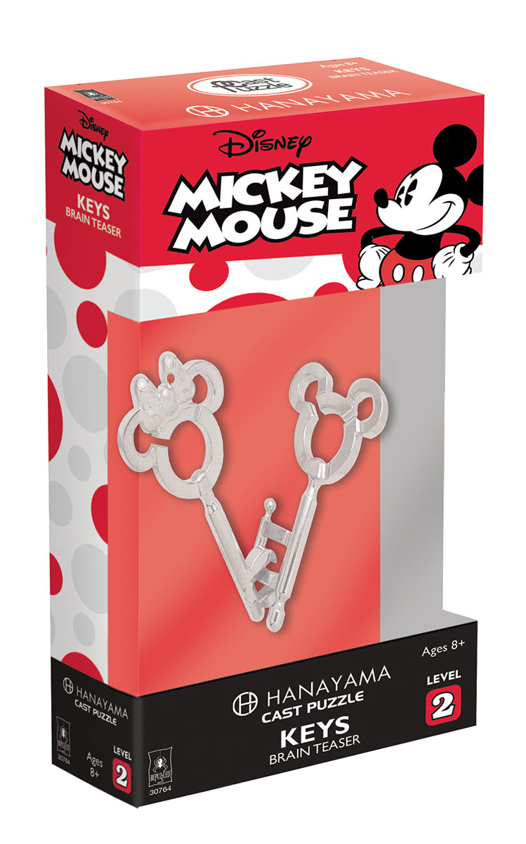 Mickey/Minnie Keys Hanayama Cast Puzzle Disney