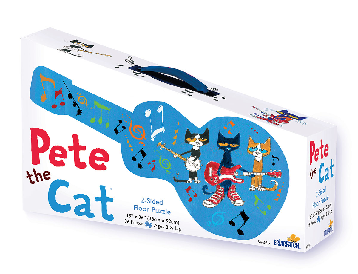 Pete the Cat Double Sided Floor Puzzle - Scratch and Dent Movies & TV Floor Puzzle