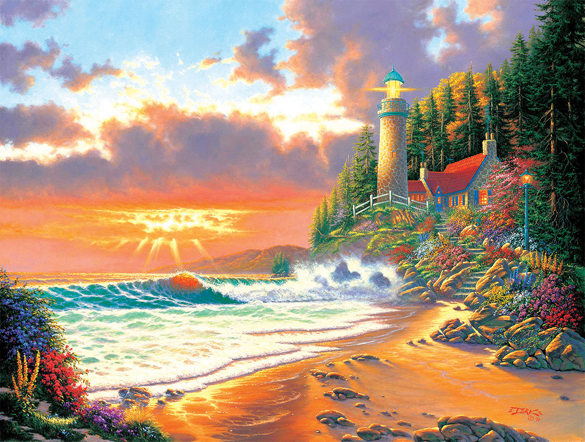 Golden Hour - Scratch and Dent Sunrise & Sunset Jigsaw Puzzle
