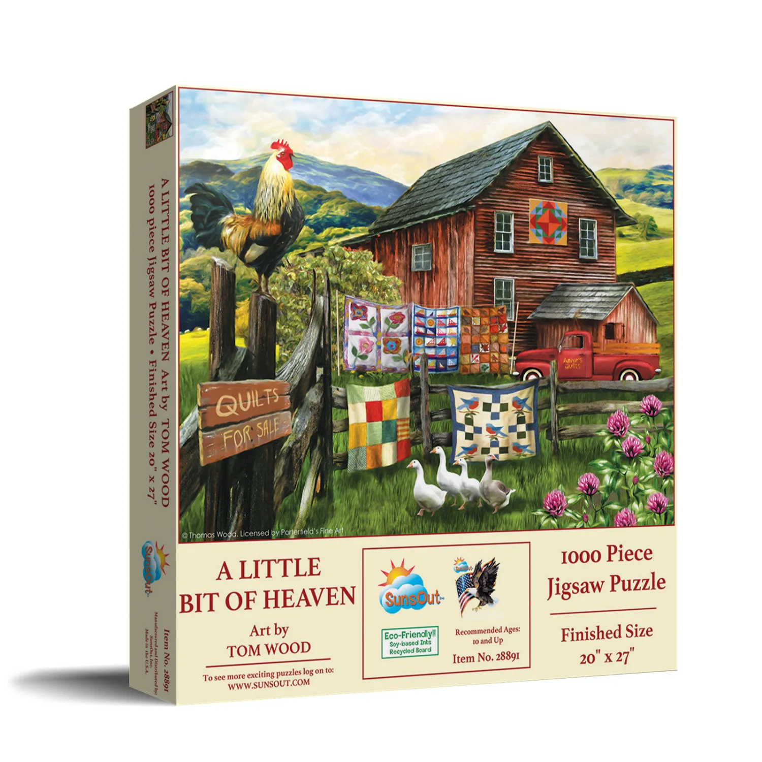 A Little Bit of Heaven - 1000 Piece Jigsaw Puzzle by SunsOut