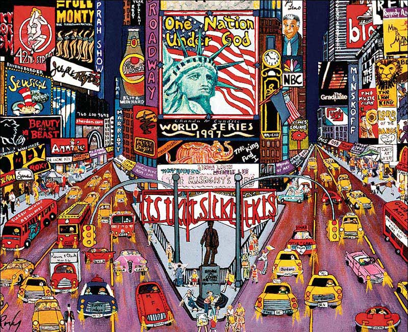 New York City (City Lights) - Scratch and Dent Humor Jigsaw Puzzle