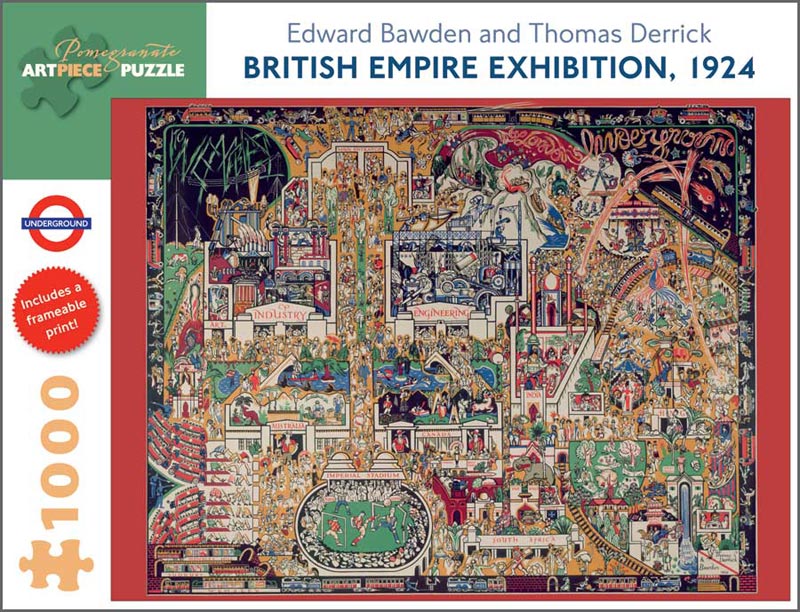 British Empire Exhibition, 1924 Contemporary & Modern Art Jigsaw Puzzle