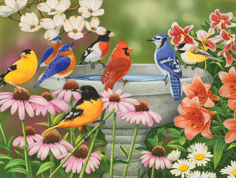 Love, Bird Birds Jigsaw Puzzle By Buffalo Games