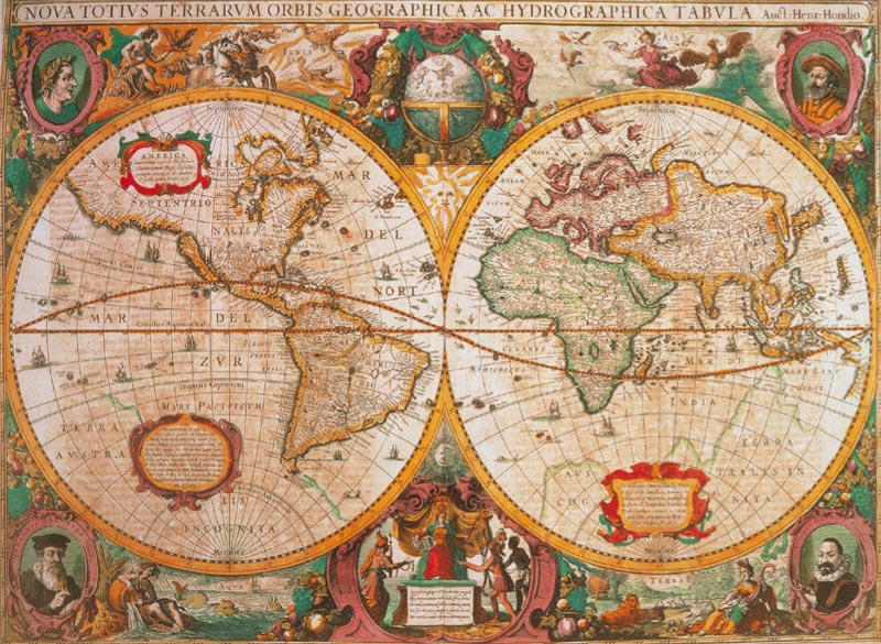 Old Map - Scratch and Dent Maps & Geography Jigsaw Puzzle