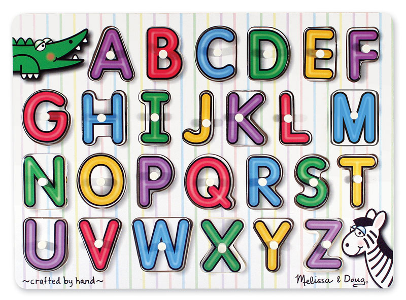 See-Inside Alphabet - Scratch and Dent Educational Jigsaw Puzzle