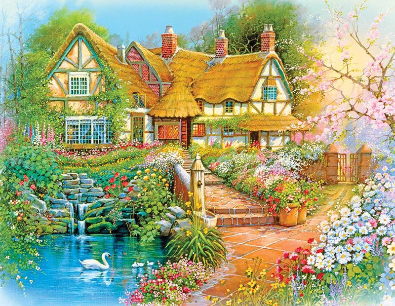 Their Nightly Prayers Around the House Jigsaw Puzzle By SunsOut