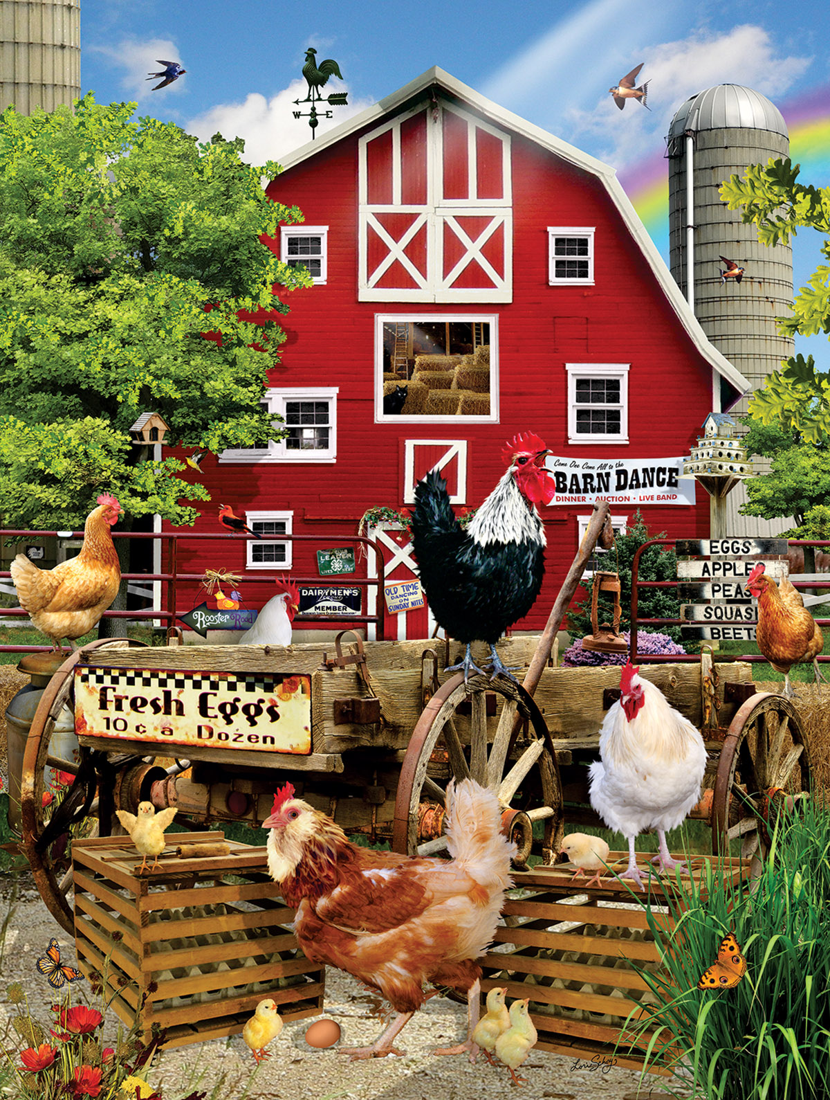 Family Homestead Mother's Day Jigsaw Puzzle By SunsOut